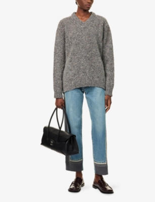 UNDERCOVER: Panelled Straight-Leg Denim Jeans