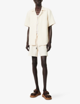 OAS: Cuba Waffle Cotton Shirt