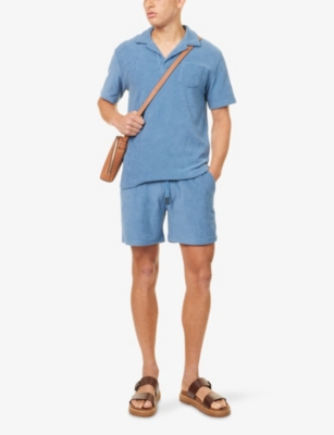 OAS: Coronet Cotton-Terry Polo Shirt