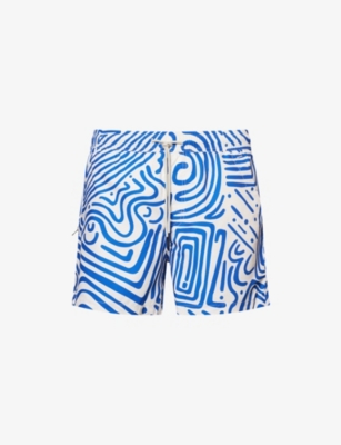 OAS: Eldovado Graphic-Print Swim Shorts
