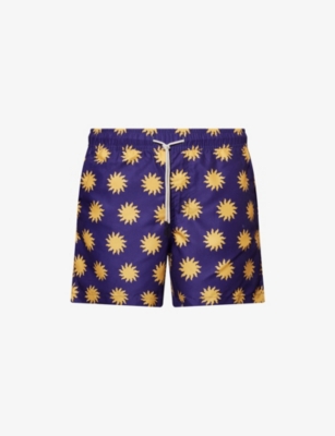 OAS: Sunday Sun Elasticated-Waist Swim Shorts
