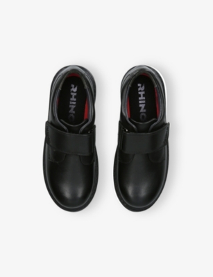 Start Rite Black Kids' Glint Leather Shoes Eur 37.5 /4.5 Uk In Black