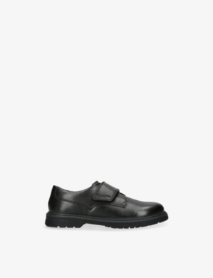 Start Rite Black Kids' Glint Leather Shoes Eur 37.5 /4.5 Uk In Black