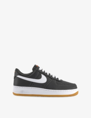 NIKE: Air Force 1 ’07 Leather Low-Top Trainers