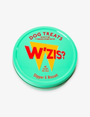 WZIS: Slipper and Biscuit Dog Treat Tin
