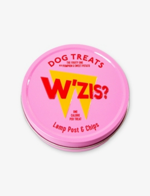 WZIS: Lamp Post and Chips Dog Treat Tin 50g