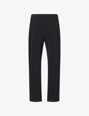 ROHE FRAMES: Cigarette High-Rise Stretch-Woven Trousers