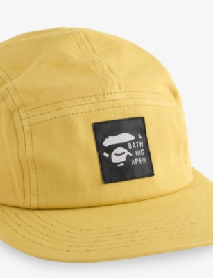A Bathing Ape Mens Yellow Bape Jet Cotton Baseball Cap In Yellow