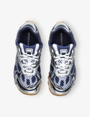 BOTTEGA VENETA: Orbit Mesh and Woven Low-Top Trainers