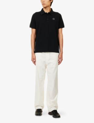 CANADA GOOSE: Beckley Logo-Patch Cotton Polo Top