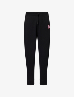 CANADA GOOSE: Huron Relaxed-Fit Cotton-Jersey Joggers