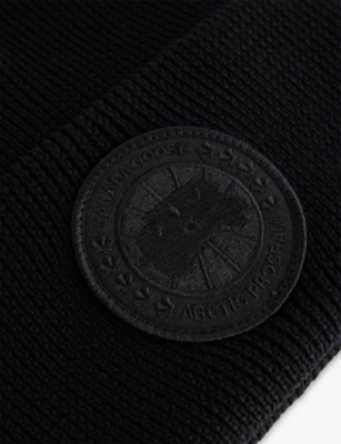 CANADA GOOSE: Arctic Toque Ribbed Wool Beanie