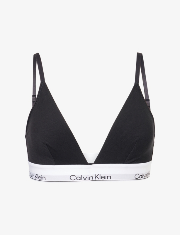 Icon Unlined Cotton-Modal Jersey Triangle Bralette