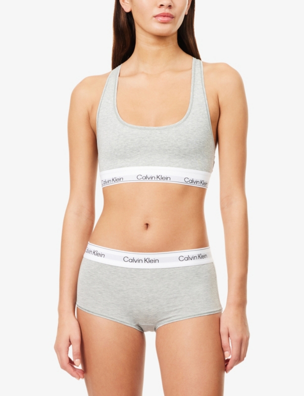 Icon Cotton and Modal-Blend Boy Shorts