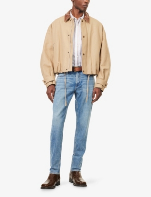 Rag & Bone Mens Gordon Fit 3 Athletic Slim-fit Stretch-denim Jeans In Blue