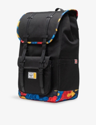Herschel Supply Co Womens Abstract Bricks . X Lego® Little America Woven Backpack