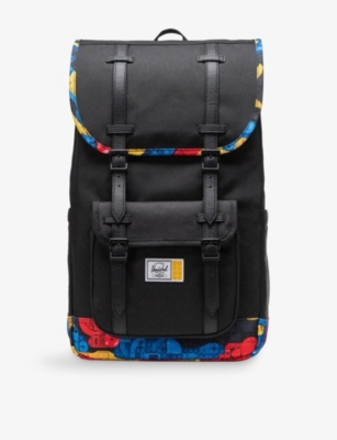 Herschel Supply Co Womens Abstract Bricks . X Lego® Little America Woven Backpack