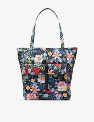 Herschel Supply Co Womens Garden Floral . X Lego® Retreat Woven Tote Bag