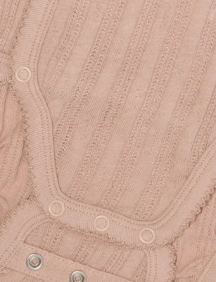 H&M ADORABLES: Pointelle-Knit 2-piece Cotton Set