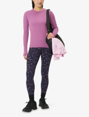 SWEATY BETTY: Athlete Seamless Gym Long-Sleeve Stretch-Jersey Top