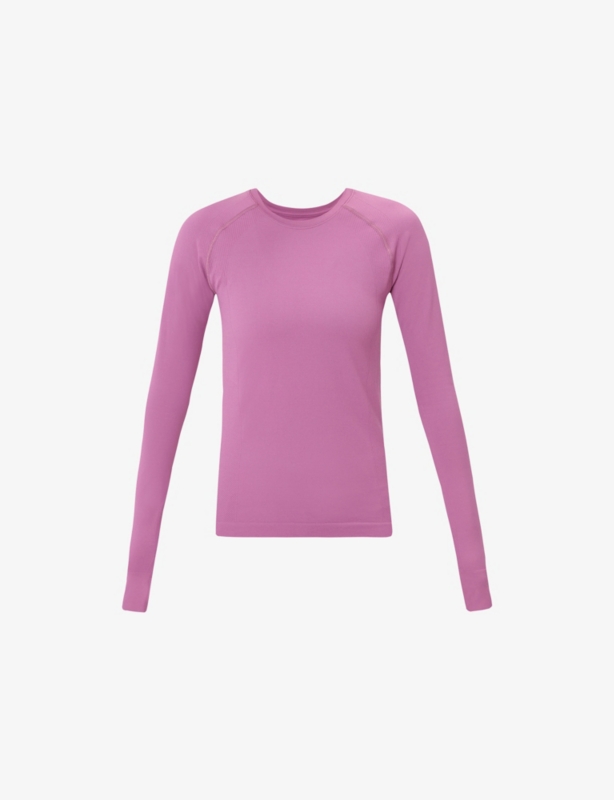 Athlete Seamless Gym Long-Sleeve Stretch-Jersey Top