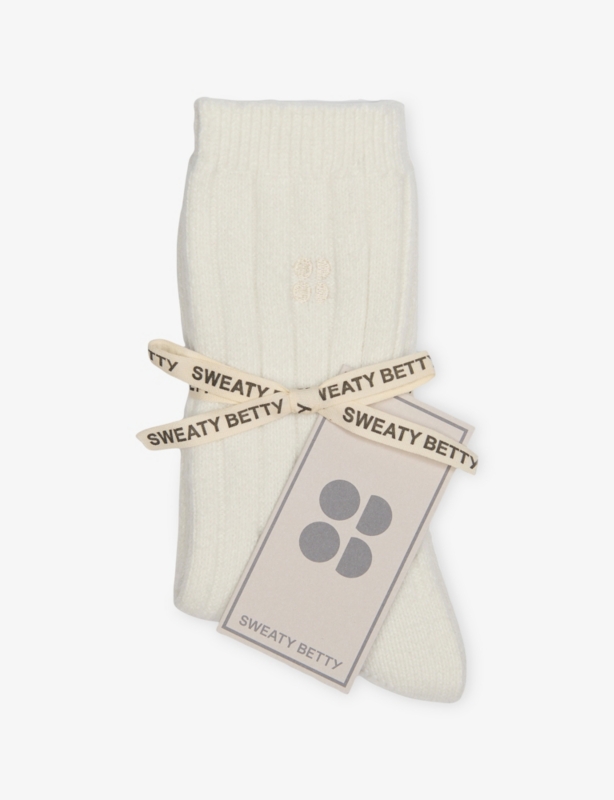 Cosy Logo-Embroidered Knitted Socks