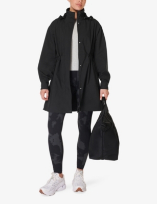 SWEATY BETTY: Guide Waterproof Parka Woven Jacket