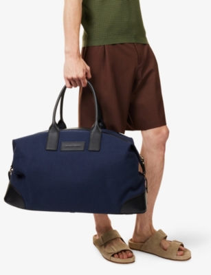 ORLEBAR BROWN: Weekend Away Cotton-Canvas Travel Bag