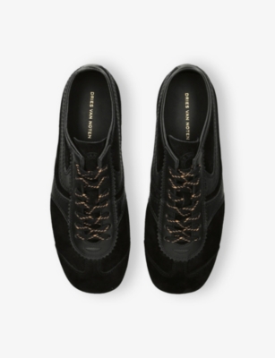 DRIES VAN NOTEN: Dustin Suede Trainers