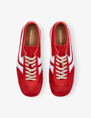 DRIES VAN NOTEN: Dustin Leather Trainers
