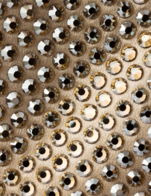 PRADA: Re-Edition 2005 Silk Blend And Crystal-Studded Bag