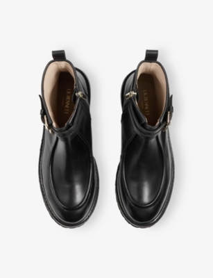 LK BENNETT: Bennie Leather Ankle Boots