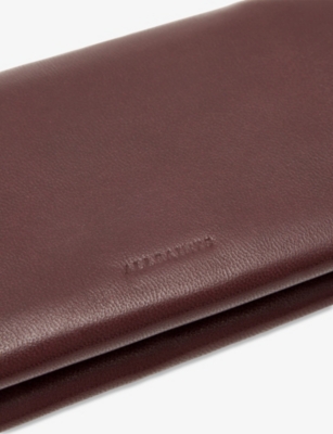 ALLSAINTS: Harluna Logo-Debossed Leather Wallet