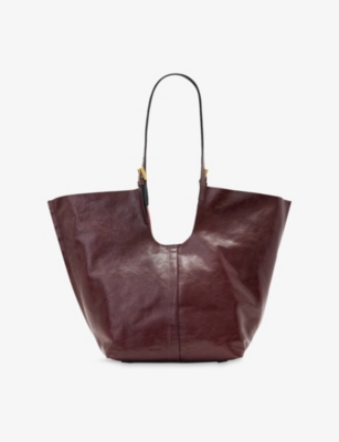 ALLSAINTS: Ara Shine Leather Tote