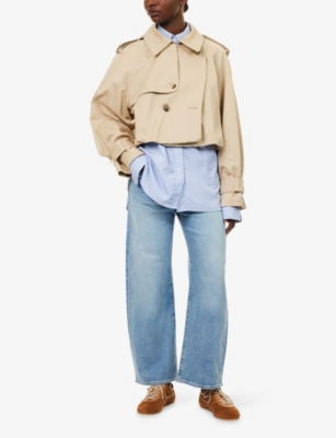 PAIGE: Arellia Barrel-Leg Denim Jeans