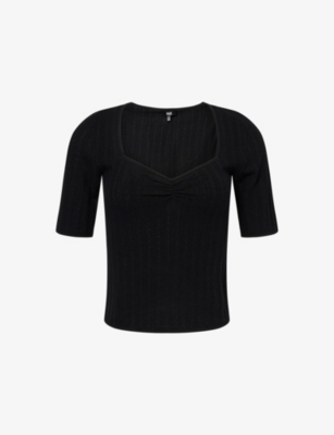 PAIGE: Merril Textured Knit Top