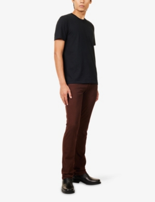 PAIGE: Federal Slim-Fit Stretch-Denim Jeans