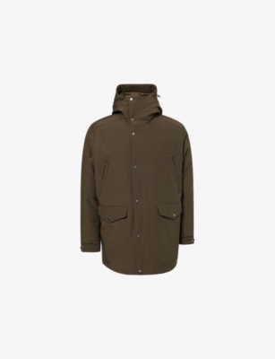 MONCLER: Livradois Logo-Patch Down Parka Jacket