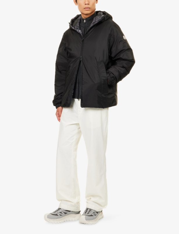 Aubepine Nylon-Down Jacket