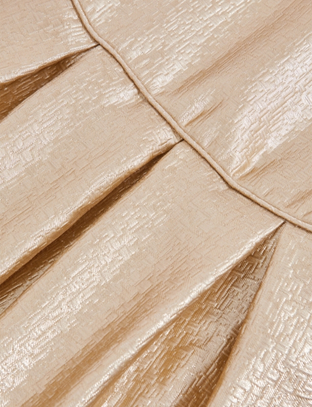 Nia Metallic Flared Woven Dress 9-13 Years