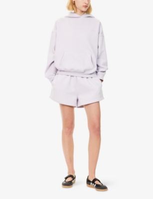 SISTERS & SEEKERS: Seekers Classic Cotton-Jersey Sweat Shorts