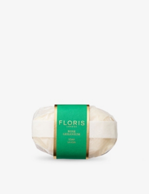 FLORIS: Rose Geranium Luxury Soap 100g