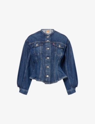 LEVIS: Sculpted Trucker Denim Jacket