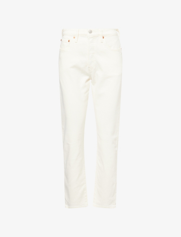 501® Cropped-Leg High-Rise Jeans