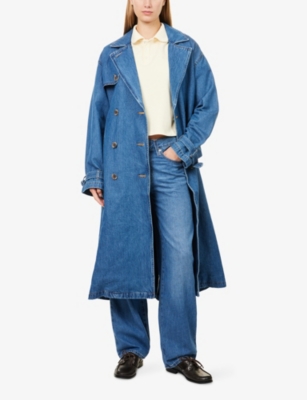 LEVIS: Spade Belted Denim Trench Coat