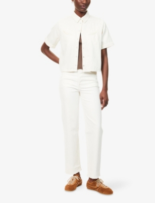 LEVIS: Rinoa Camp Short-Sleeve Denim Shirt