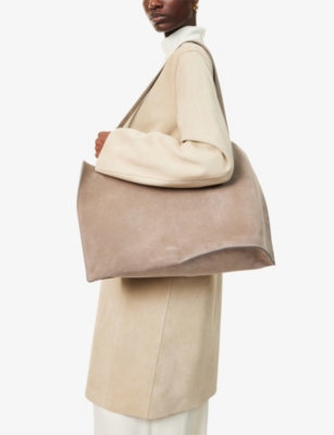 STUDIO NICHOLSON: Double Suede Tote Bag