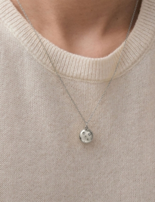 Astley Clarke Womens Sterling Silver Tiny Star Mini Biography Sterling-silver Locket Necklac In Silver