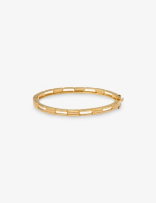 Astley Clarke Womens Aubar Bold 18ct Yellow Gold Vermeil Bracelet In Gold