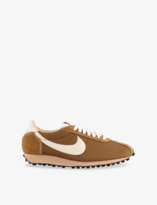 NIKE: LD-1000 Mesh and Suede Low-Top Trainers